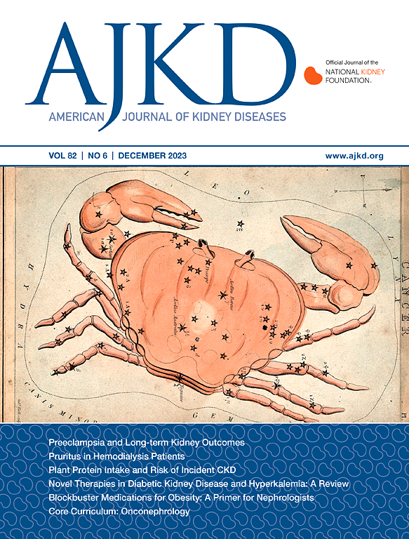 Go to journal home page - American Journal of Kidney Diseases